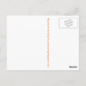 "Big Mouth Gebäude" Postkarte (Rückseite)