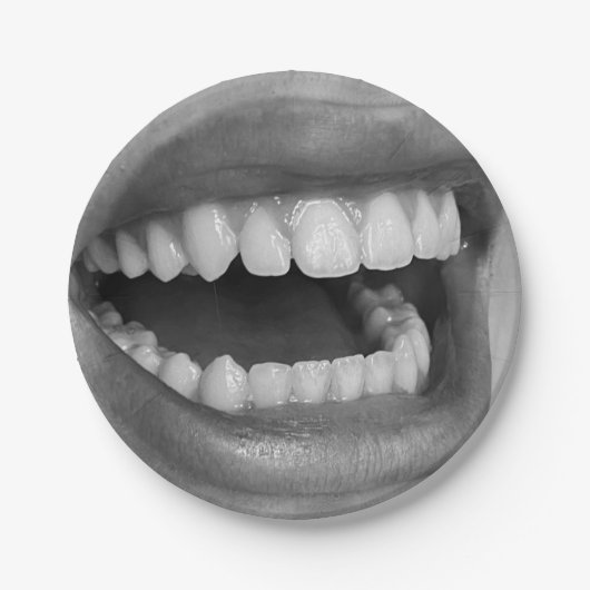 Big Mouth Paper Plate Pappteller (Vorderseite)