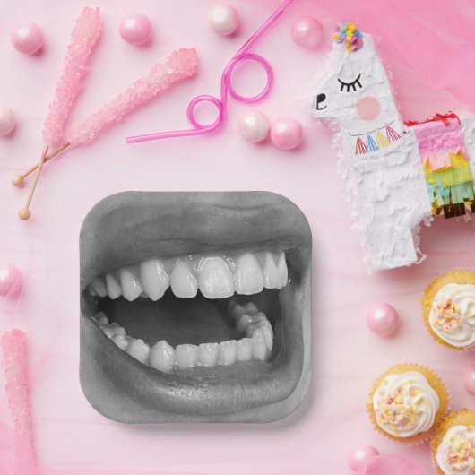 Big Mouth Paper Plates Pappteller (Party)