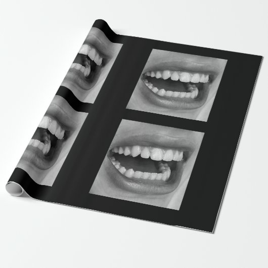 Big Mouth Wrapping Paper Geschenkpapier (Ungerollt)