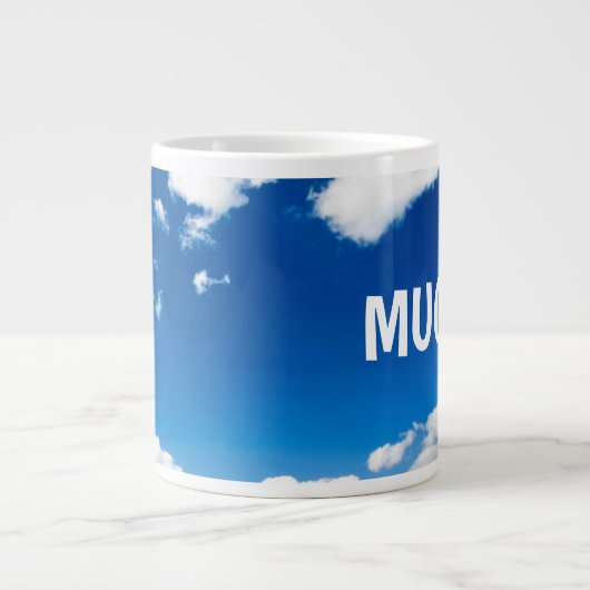 Big Muggy - Wetterthema 20-oz-Tasse Jumbo-Tasse (Vorderseite)