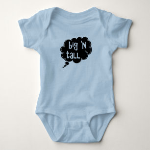 Big 'N Tall Baby Bodysuit by dalDesignNZ Baby Strampler