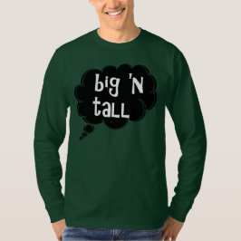 Big 'n Tall Long-Sleeve T - Shirt von dalDesignNZ
