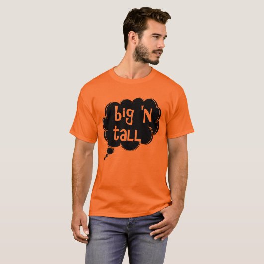 Big 'n Tall T - Shirt von dalDesign (L-4xl) (Vorne ganz)