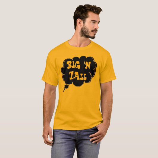 Big 'N Tall tee by dalDesignNZ (S-6XL) (Vorne ganz)