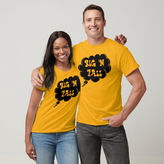 Big 'N Tall tee by dalDesignNZ (S-6XL) (Unisex)