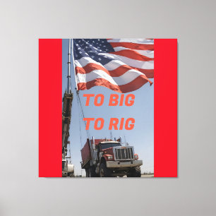 BIG NACH RIG LEINWANDDRUCK