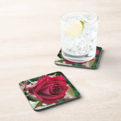 Big Net Rote Rose Blume Untersetzer Set (6) (Rechte Seite)