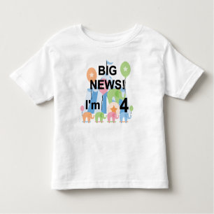 Big News Circus 4. Geburtstag T Shirts und Geschen
