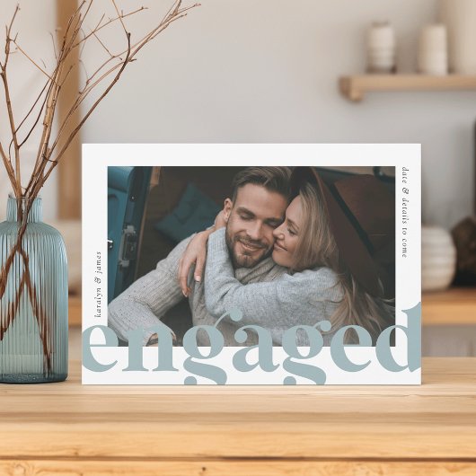 Big News | VERLOBUNG FOTO Ankündigung