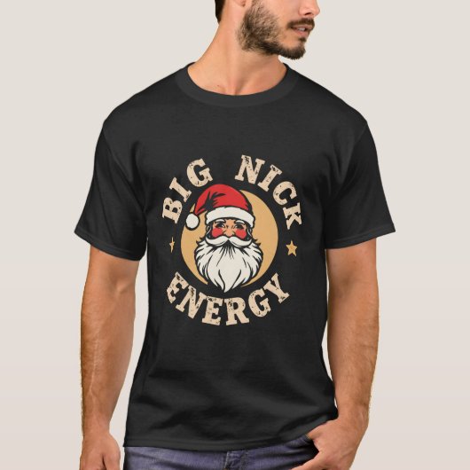 Big Nick Energie Fanny Weihnachts-Shirt T-Shirt (Vorderseite)
