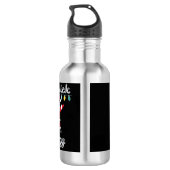 Big Nick Energy Edelstahlflasche (Rückseite)
