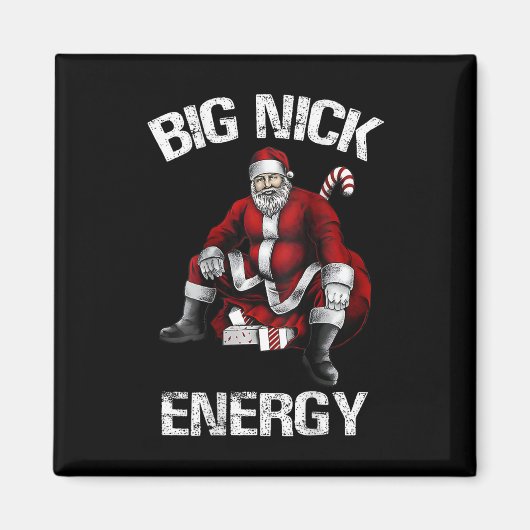 Big Nick Energy Fun Weihnachten 2 Magnet (Vorne)