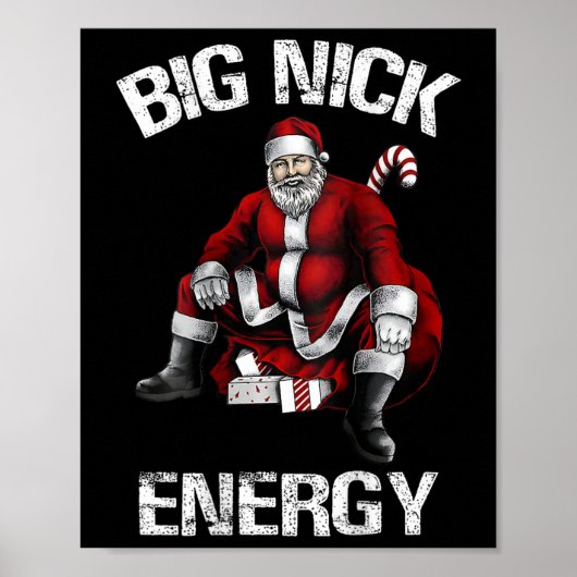 Big Nick Energy Fun Weihnachten 2 Poster (Vorne)