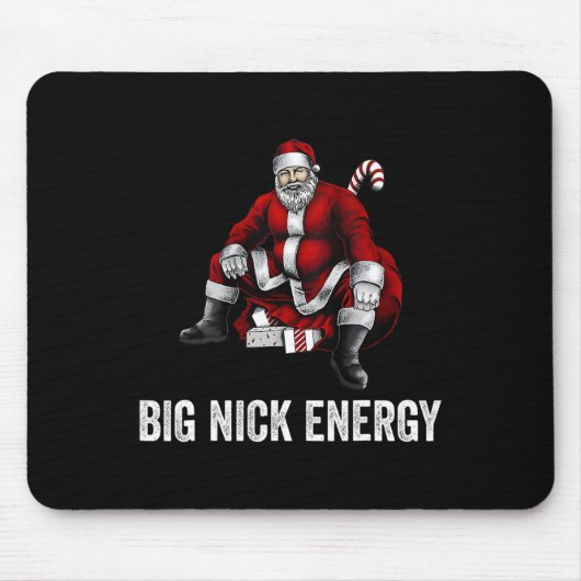 Big Nick Energy Fun Weihnachten 3 Mousepad (Vorne)