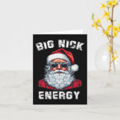 Big Nick Energy Fun Weihnachten 4 Karte (Gelbe Blume)