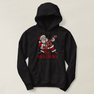 Big Nick Energy Funny Christmas Weihnachts-Gitarri Hoodie