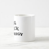 Big Nick Energy Funny Cool Graphic Weihnachten Wei Kaffeetasse (Mittel)