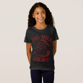 Big Nick Energy Funny Family Weihnachten Weihnacht T-Shirt (Vorne ganz)