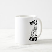 Big Nick Energy Funny Santa Christmas  Kaffeetasse (VorderseiteRechts)