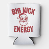 Big Nick Energy Funny Santa Rude Weihnachts-Joke Dosenkühler (Vorderseite)