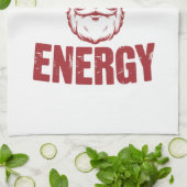 Big Nick Energy Funny Santa Rude Weihnachts-Joke Geschirrtuch (Gefaltet)