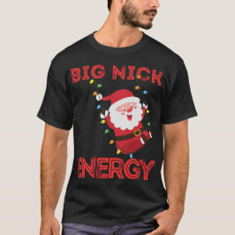 Big Nick Energy Santa Dab Ugi Weihnachtssüßer T-Shirt