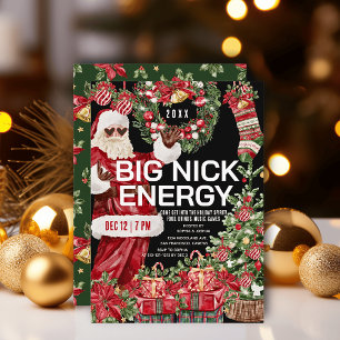 Big Nick Energy Weihnachtsfeier Einladung