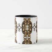 Big Niedlich Chat Animal Lover Design Tasse (Zentrum)