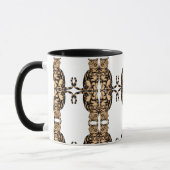 Big Niedlich Chat Animal Lover Design Tasse (Links)