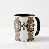 Big Niedlich Chat Animal Lover Design Tasse (VorderseiteRechts)
