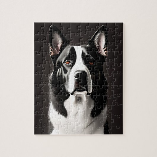 Big Niedlich Dog Puzzle (Vertikal)