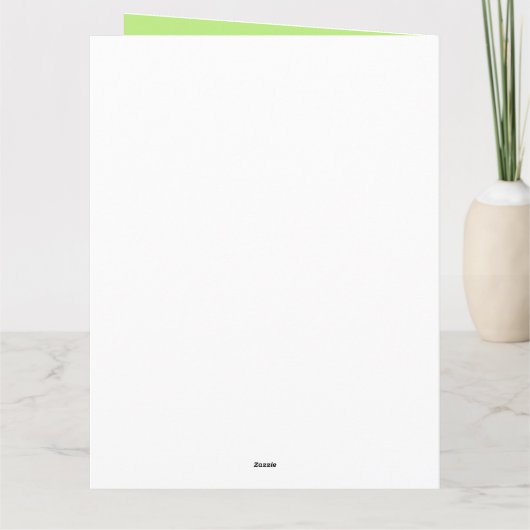 BIG Niedlicher Cartoon Ostern Sonnige Kinderkarte Karte (Rückseite)