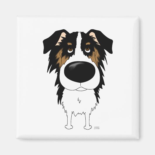 Big Nose Aussie Magnet (Vorne)