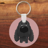 Big Nose Cocker Spaniel Schlüsselanhänger (Vorderseite)