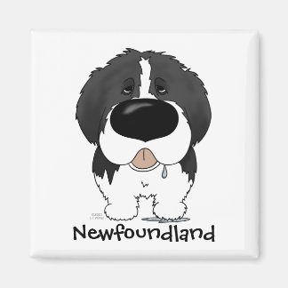 Big Nose Newfundland Magnet