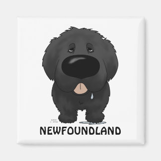 Big Nose Newfundland Magnet