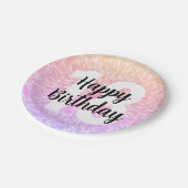 Big Number Mandala Birthday Paper Teller (Schrägansicht)