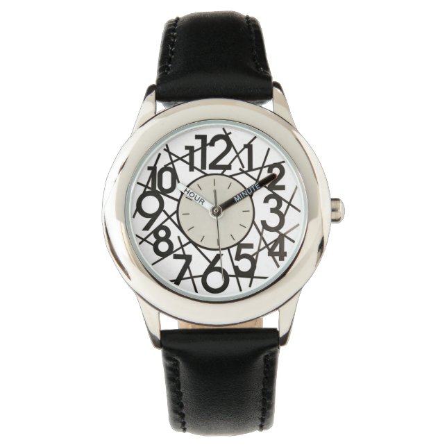 Big Numbers Watch Armbanduhr (Vorderseite)
