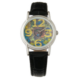 Big Numbers Wristwatch Armbanduhr