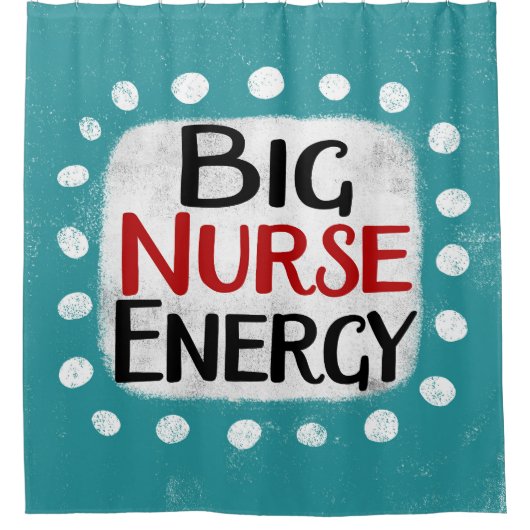 Big Nurse Energy Dusche Vorhang (Vorderseite)