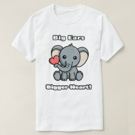 Big Oars Bigger Heart! Adorable Elephant T-Shirt
