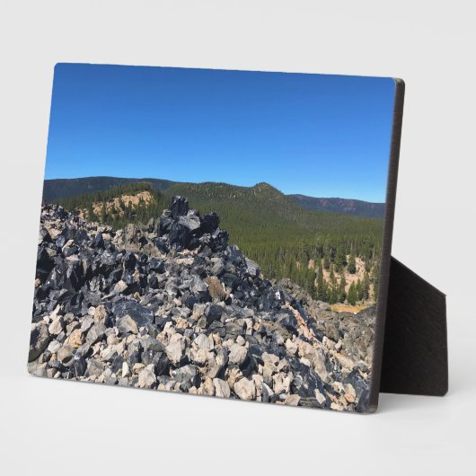 Big Obsidian Flow Fotoplatte (Seite)