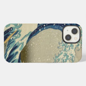 Big Ocean Wave Beige Handy Case iPhone Hülle (Rückseite (Horizontal))