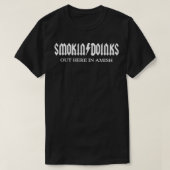 Big Ol Doinks in Amish Parody Classic Rock Meme Th T-Shirt (Design vorne)