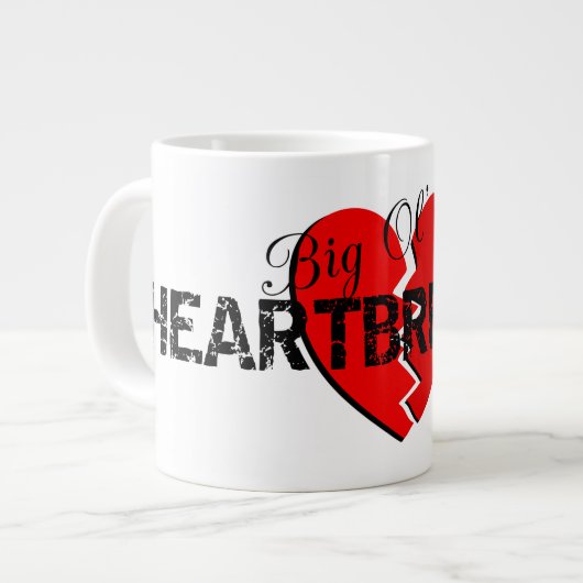 Big Ol' Heartbreaker Jumbo-Tasse (Vorderseite Links)