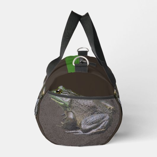 Big Old Bullfrog Animal Personalisiert Duffle Bag (Rechts)