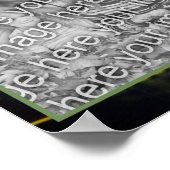 Big Old Bullfrog Pond Fügen Sie Ihr Foto hinzu Poster (Ecke)