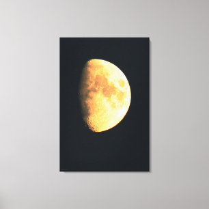 Big Old Moon 24x36 (60x90cm) waccna Leinwanddruck