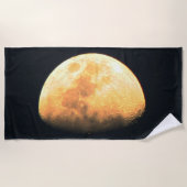 Big Old Moon btcnm Strandtuch (Vorderseite)